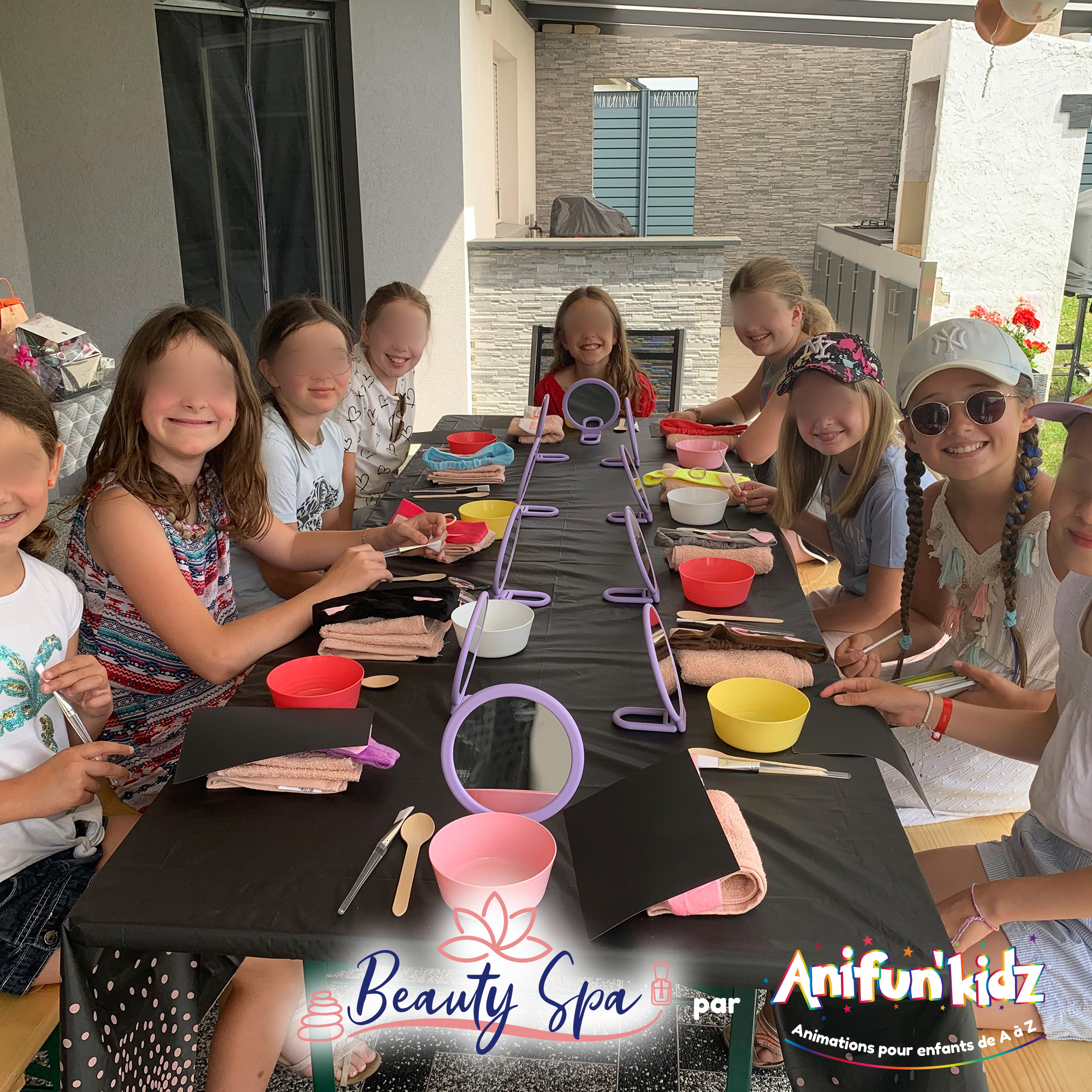 Animation beauty spa