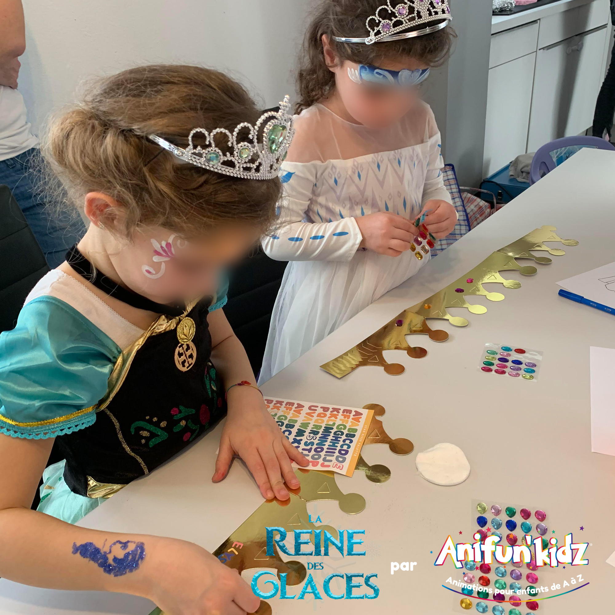 Anninversaire Reine des neiges